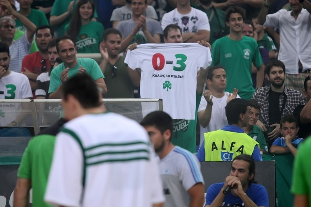 Παναθηναϊκός: Έκανε θραύση το μπλουζάκι του 0-3 (photos)