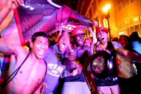 NBA: Έτσι το… έκαψαν στο Μαϊάμι για τους πρωταθλητές (photos)