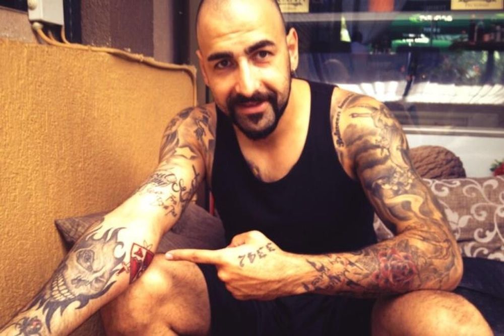 Ολυμπιακός: Το νέο «ερυθρόλευκο» τατουάζ του Άντιτς (photos)