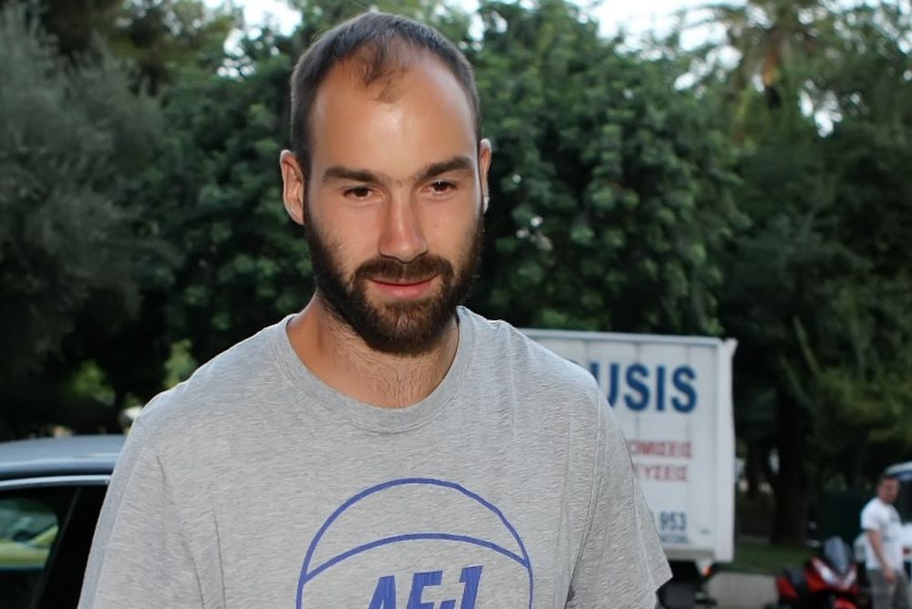 Ολυμπιακός: Η άφιξη του Σπανούλη (photos)