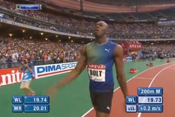 Diamond League Παρισιού: Απίστευτη επίδοση από Μπολτ! (video)