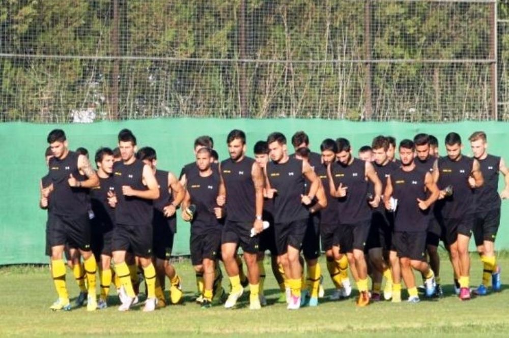 Άρης: Προπόνηση με πρόβλημα Κοτσαρίδη