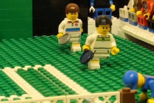 Γουίμπλεντον: Ο θρίαμβος του Μάρεϊ σε lego (video)