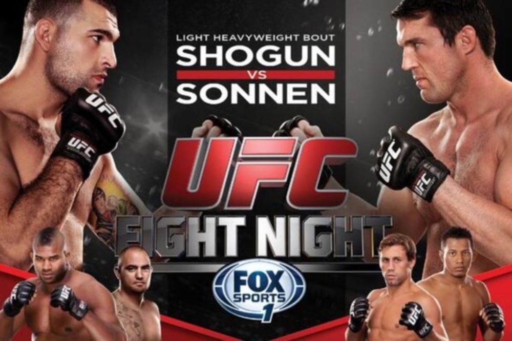 UFC Fight Night 26: Πόστερ για «Sonnen vs Rua»