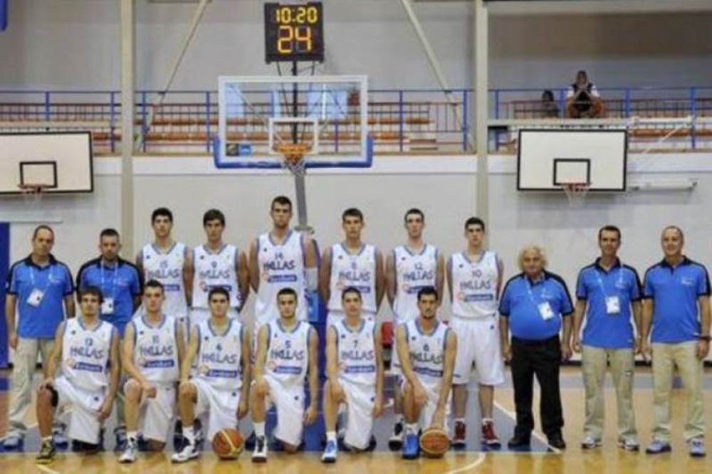 Εθνική Ελλάδας Εφήβων: Στην 11η θέση