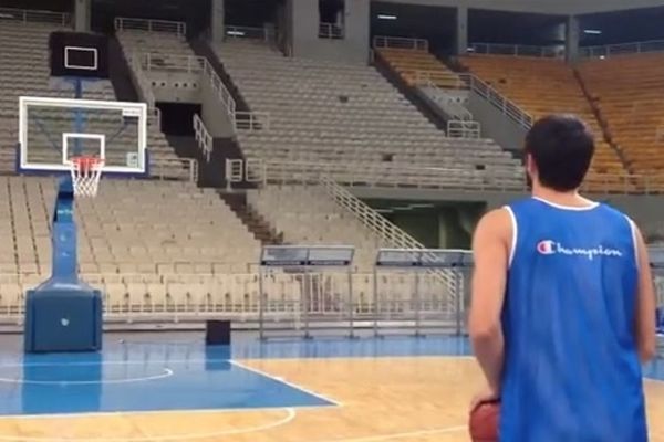 Εθνική Ανδρών: Από το κέντρο (video)