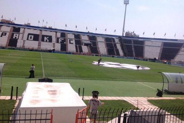 ΠΑΟΚ: Πρόβα σεντονιού στην Τούμπα (video)