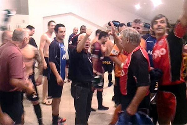 Βέροια: Πανηγύρισαν στα αποδυτήρια