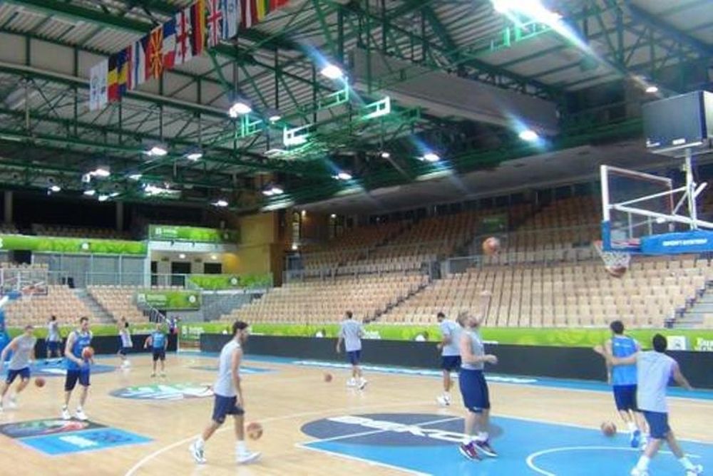 Εθνική Ανδρών: Η προπόνηση στο Κόπερ (videos+photos)