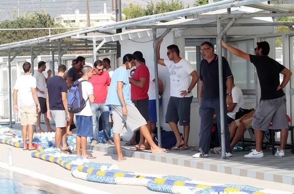 Ολυμπιακός: Η «πρώτη» των νταμπλούχων (photos)