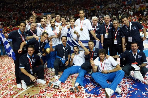 Εθνική Ανδρών: Καρέ μεταλλίων (video+photos)