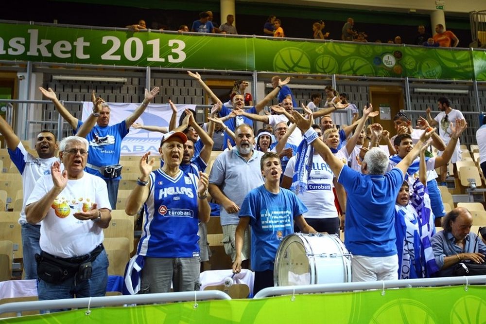 Εθνική Ανδρών: «Γαλανόλευκο» το Κόπερ (photos)