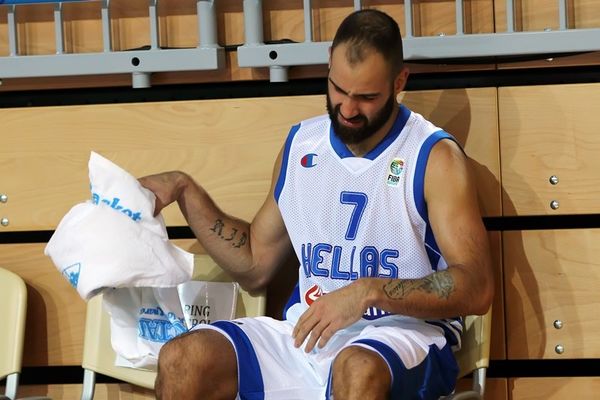 Εθνική Ανδρών: Τραυματίστηκε ο Σπανούλης (photos)