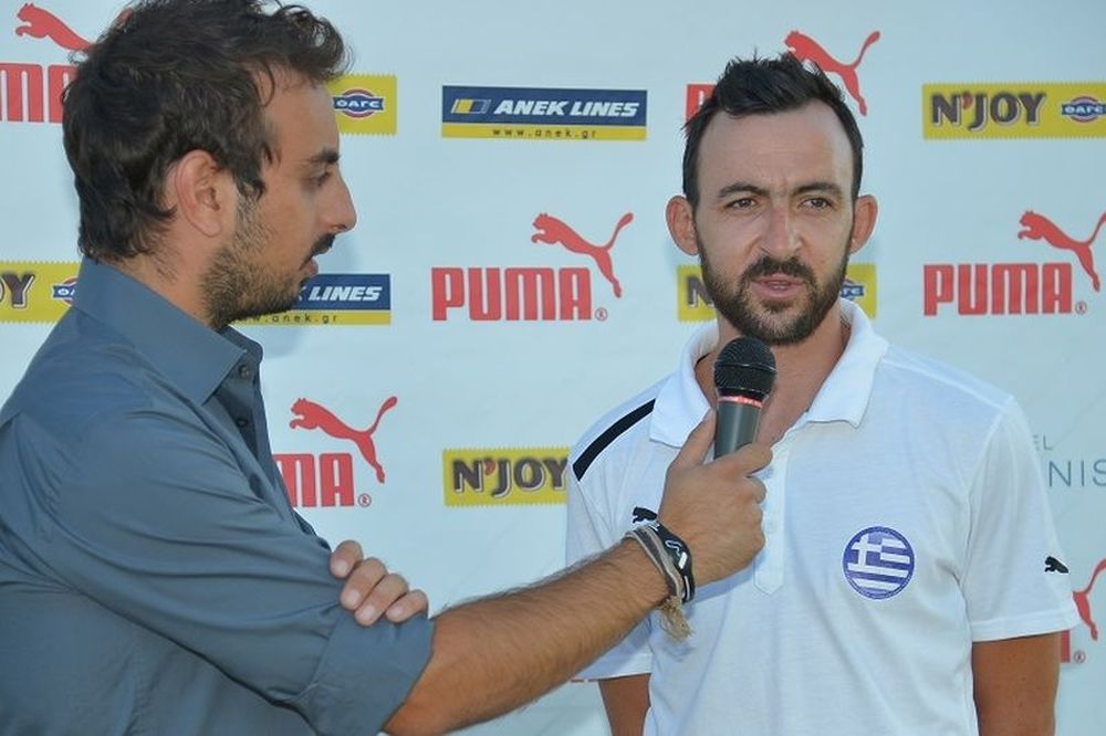 miniEURO 2013: O Αποστόλης Γκαϊφίλιας λίγο πριν την μάχη!