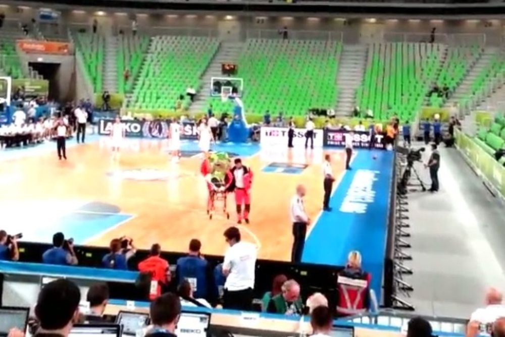 Ευρωμπάσκετ: Με φορείο η μασκότ (video)