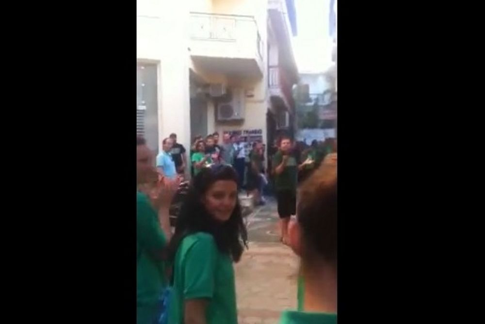 Παναθηναϊκός: Αποθέωση στην Άρτα (video)