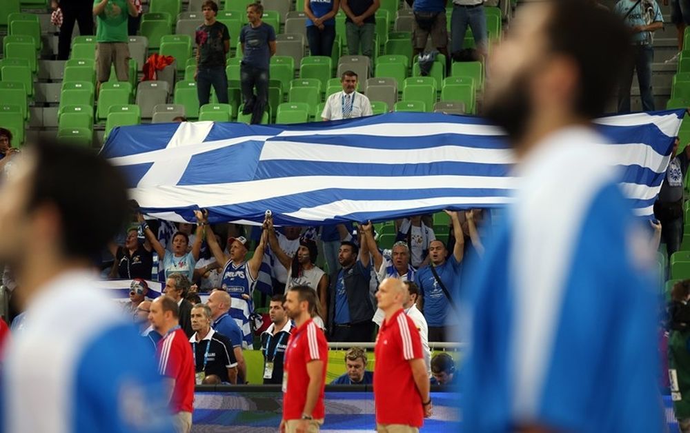 Εθνική Ανδρών: Η ελληνική κερκίδα (photos)