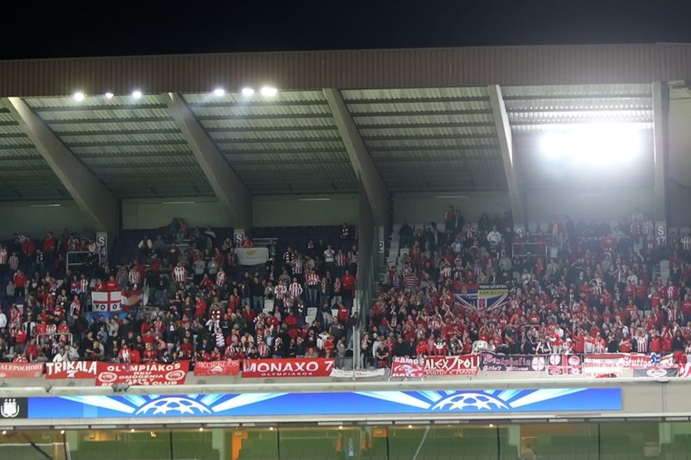 Ολυμπιακός: Ο «ερυθρόλευκος» κόσμος στις Βρυξέλλες (video)