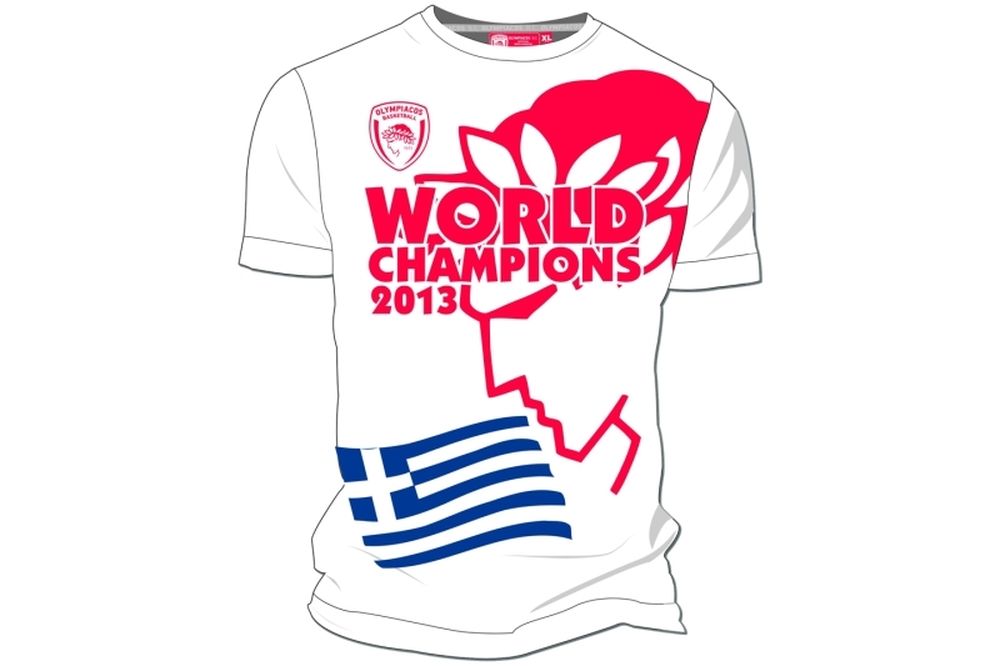 Ολυμπιακός: Τα μπλουζάκια για το Διηπειρωτικό