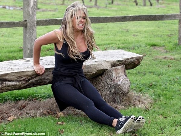 Γυμναστική με την κόρη του Γκασκόιν (photos)