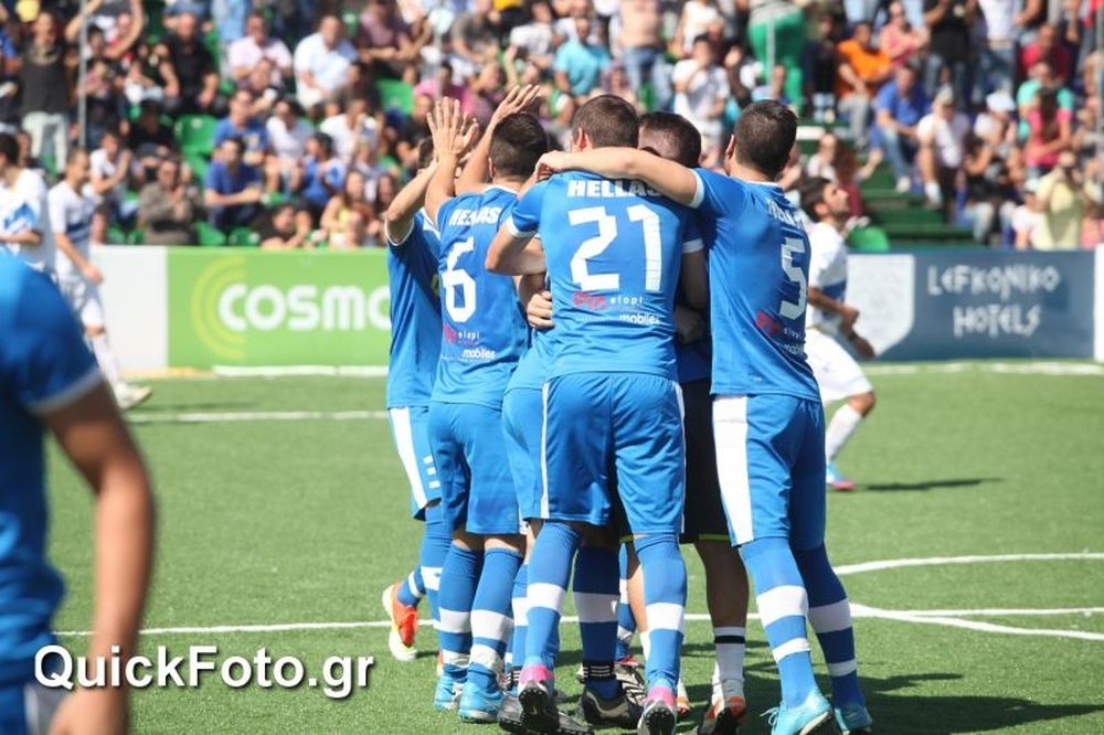 Επική ανατροπή και πρόκριση για την Ελληνική ομάδα στο miniEURO 2013!