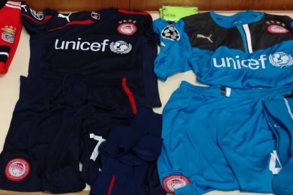 Ολυμπιακός: Καλή τύχη από UNICEF!