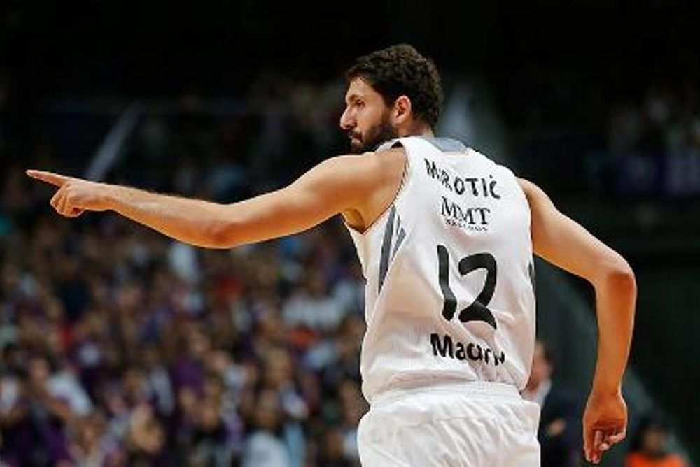 Ρεάλ Μαδρίτης: MVP Οκτωβρίου στην Ευρωλίγκα ο Μίροτιτς (video)