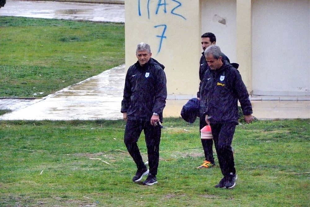 ΠΑΣ Γιάννινα: «Πρώτη» υπό βροχή για Τσιώλη (video)