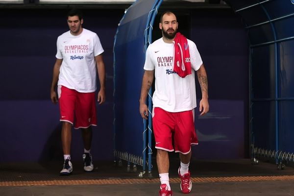 Ολυμπιακός: Η προπόνηση στο ΣΕΦ (video+photos)
