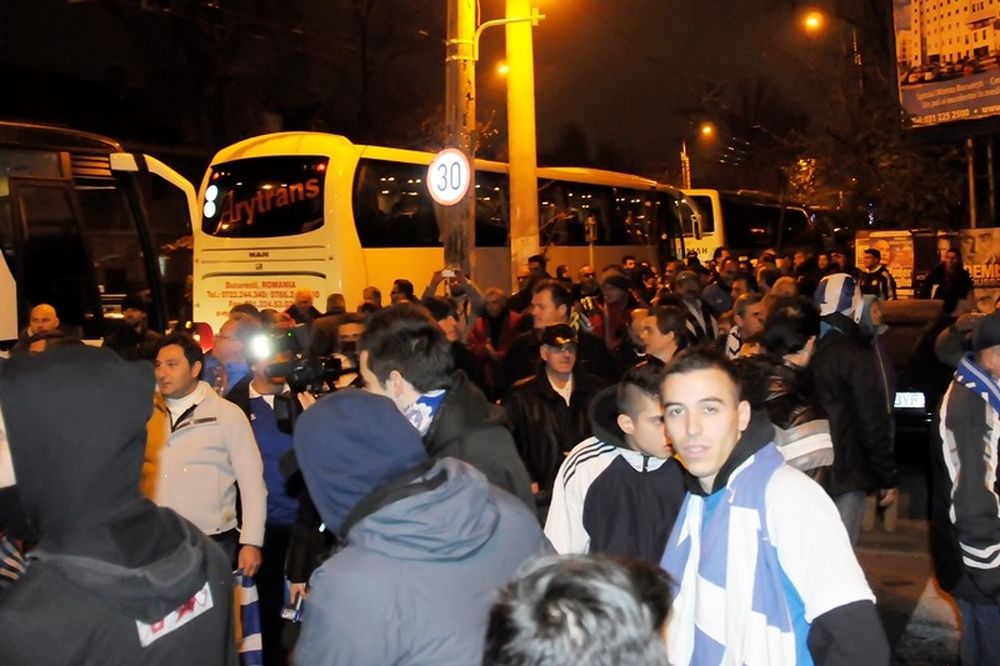 Ελλάδα: Γαλανόλευκη… πορεία στο Βουκουρέστι (video+photos)