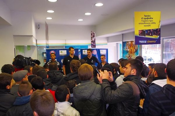 Τρίκαλα BC - ΠΑΟΚ: Κοντά στους φιλάθλους τους (photos)