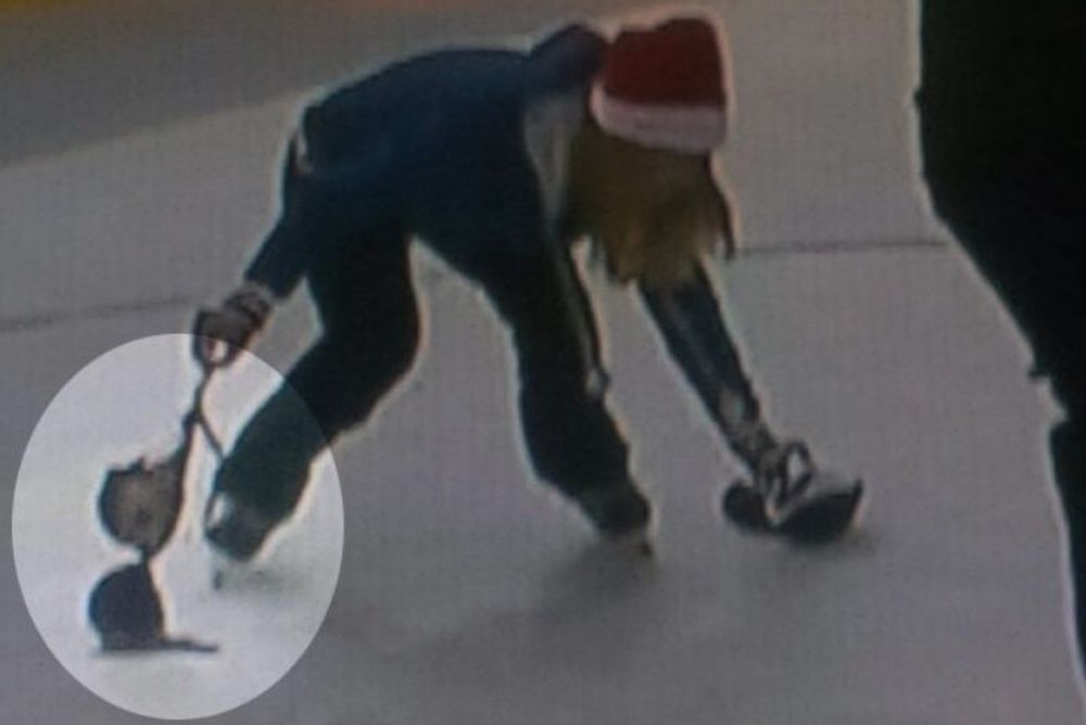 NHL: Πέταξε το σουτιέν της στην παγοπίστα (video)