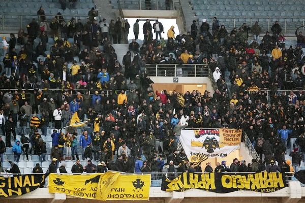 Ηρόδοτος – ΑΕΚ: Η «μάχη» της εξέδρας (photos)