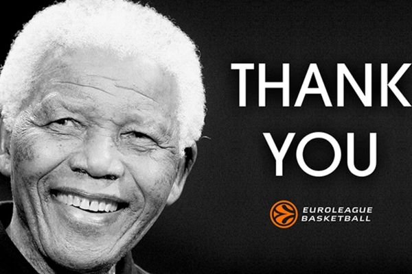 Euroleague: Ενός λεπτού σιγή στη μνήμη του Μαντέλα