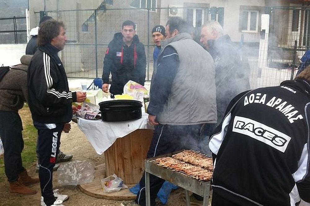 Δόξα Δράμας: Χαλάρωμα με... μπάρμπεκιου 