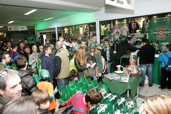 Onsports TV: Έτσι γιορτάζουν τα PAO SHOP (videos+photos)