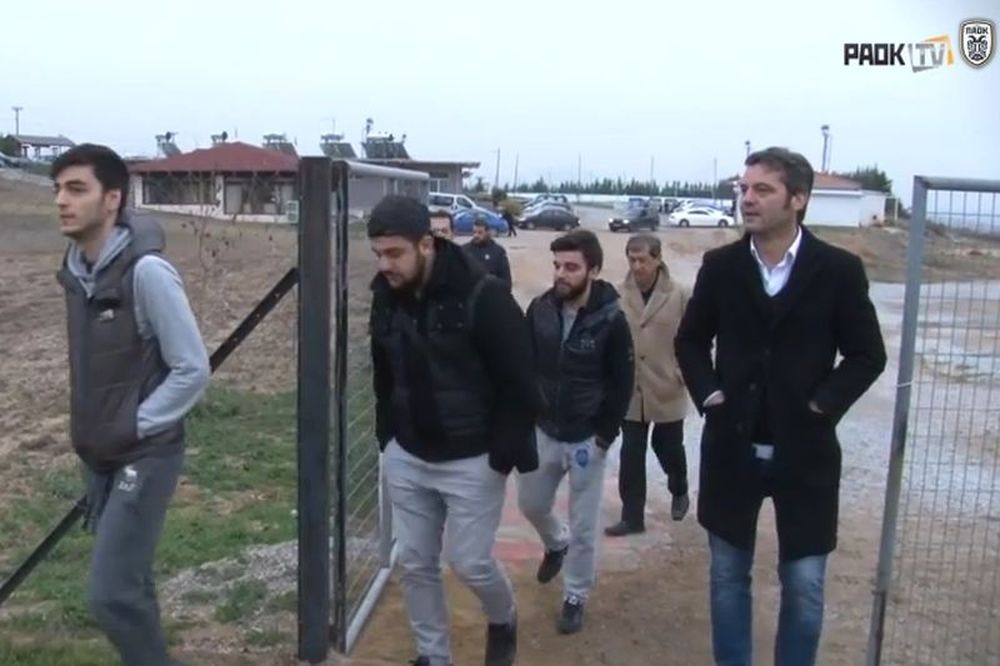 ΠΑΟΚ: Παρουσία… υιών Σαββίδη η προπόνηση (video)