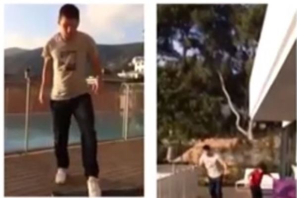 Μπαρτσελόνα: Ο Μέσι και το skateboard (video)
