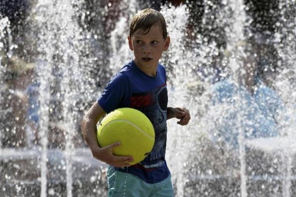 Αυστραλιανό Όπεν: Χαμός με τον καύσωνα (photos)