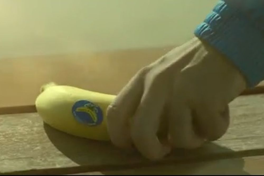 Ο Ναβάρο, το... τρελό καλάθι και η... μπανάνα! (video)