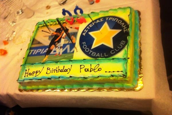 Αστέρας Τρίπολης: Τα γενέθλια του Πάμπλο