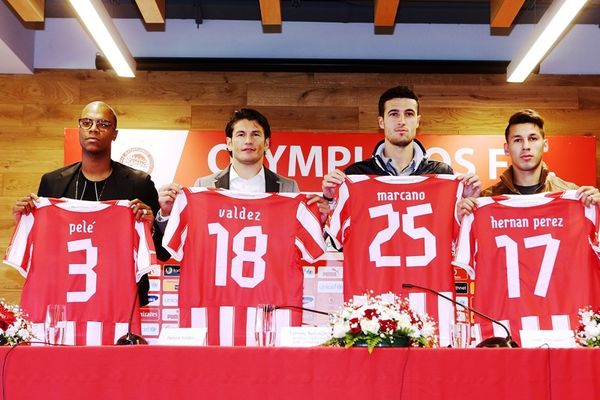 Ολυμπιακός: Τα κλικ της παρουσίασης (photos)