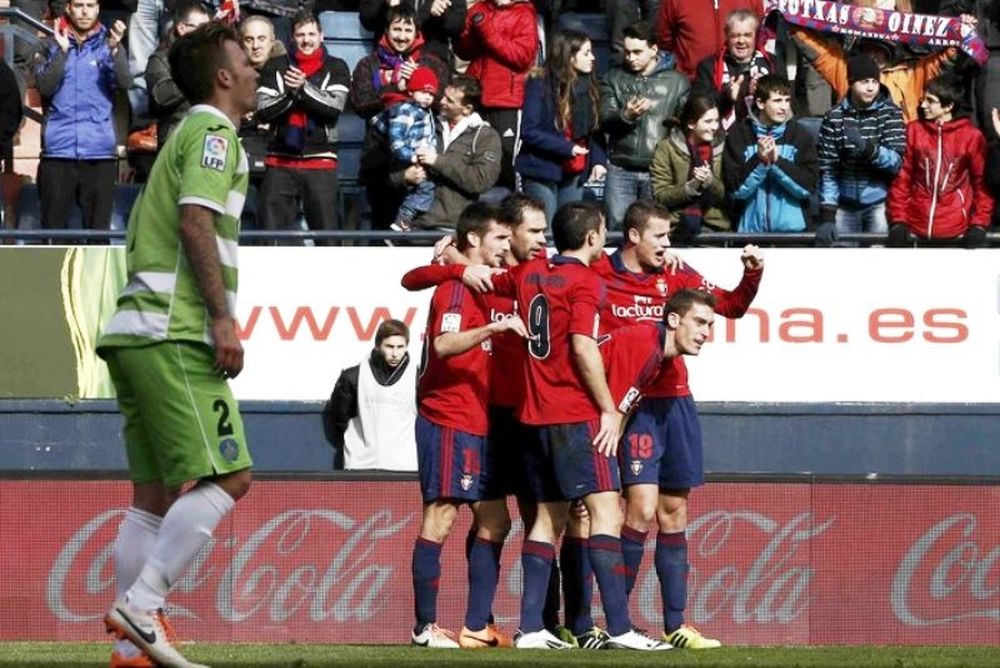 Νίκη παραμονής για Οσασούνα, 2-0 τη Χετάφε (video)