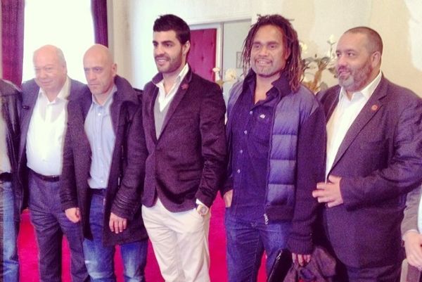 Ολυμπιακός: Θερμή υποδοχή στην Κεφαλονιά (photos)