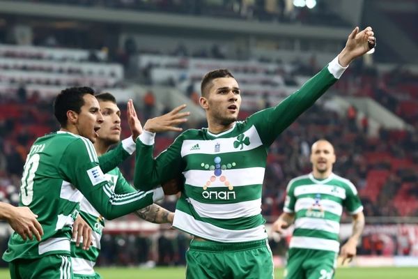 Ολυμπιακός-Παναθηναϊκός 0-3: Οι «πράσινοι» πανηγυρισμοί (photos)