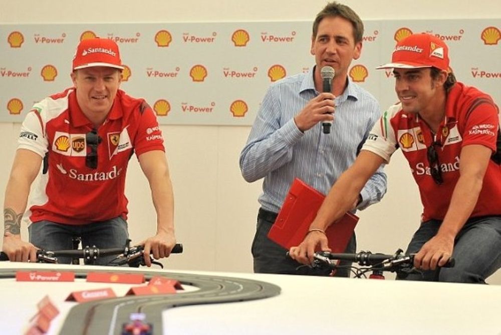 Ferrari: Ζωή... ποδήλατο για Αλόνσο και Ραϊκόνεν (photos)