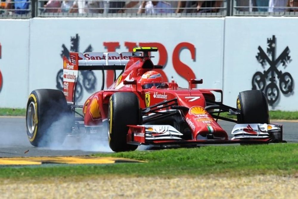 Formula 1: Το τρακάρισμα του Ραϊκόνεν (video)