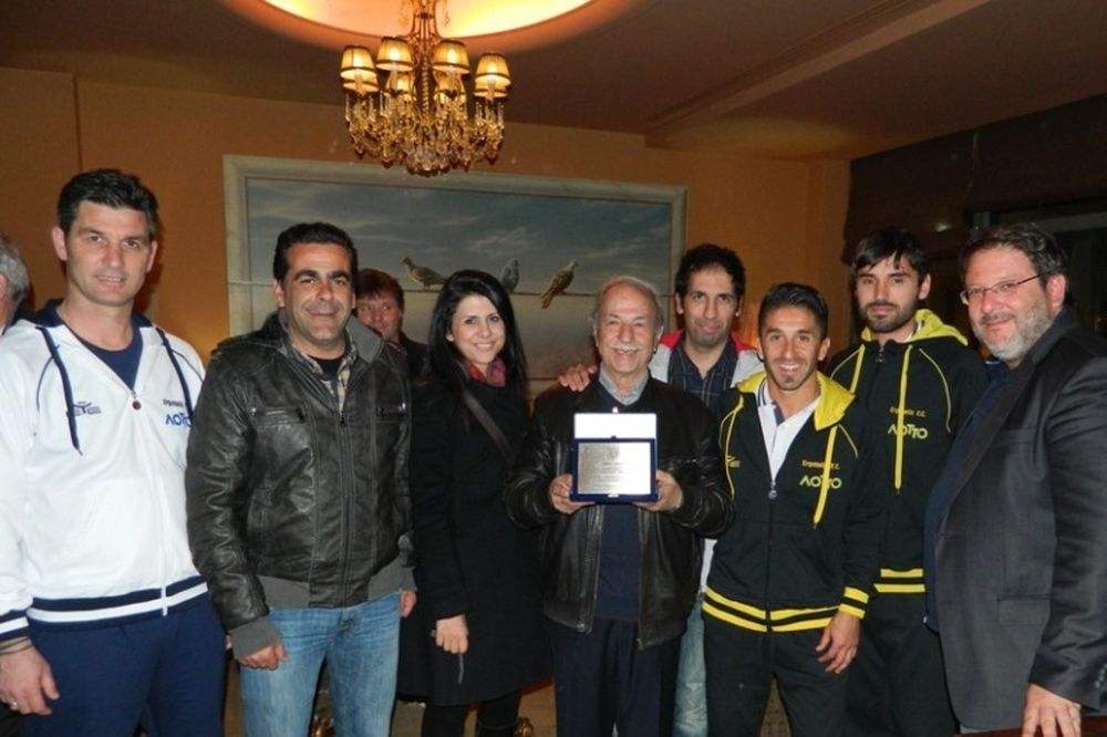 Εργοτέλης: Τιμή στον Σύνδεσμο Φιλάθλων της Τρίπολης (photos)