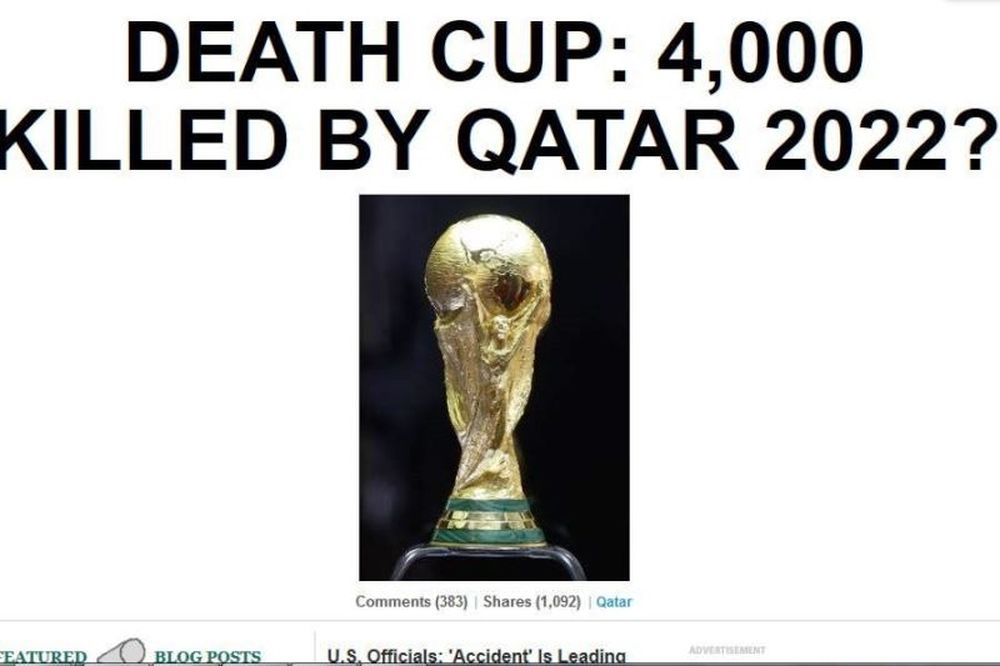 Κατάρ 2022: Σοκ για τις συνθήκες εργασίες