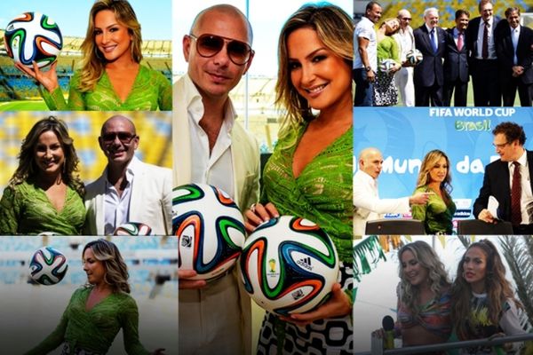 Κλαούντια Λέιτε στο Onsports: «Το τραγούδι του Μουντιάλ με J.Lo και Pitbull» (photos+videos)